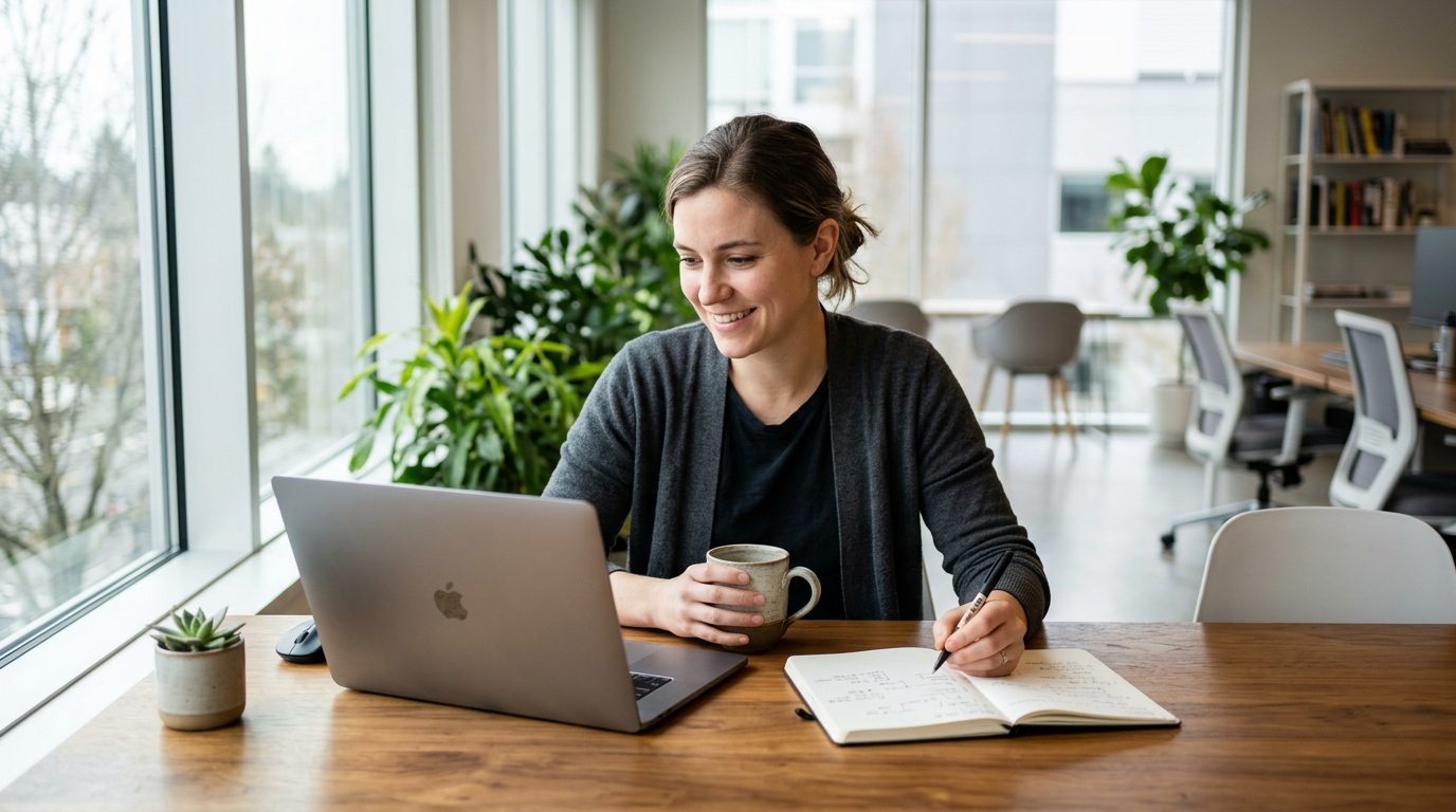 Como Usar IA para Criar Abordagens 1 para 1 com Alta Conversão em Fabricantes de Cosméticos e Linhas Próprias - desenvolvedor programando rotinas de inteligência artificial no laptop